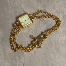 SEIKO TISSE Ladies Watch Quartz Gold Working Women's Vintage Analog From Japan