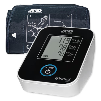#ad Aamp;D Wireless Blood Pressure Monitor with Wide Range Cuff UA 651BLE TM $64.18