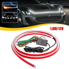 70.9" Flexible Hood LED Strip LED Lights Dynamic Scan Start Up Under Hood Kit