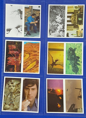 Brooke Bond Tea Card UNEXPLAINED MYSTERIES (1987) Full set of uncut DOUBLES