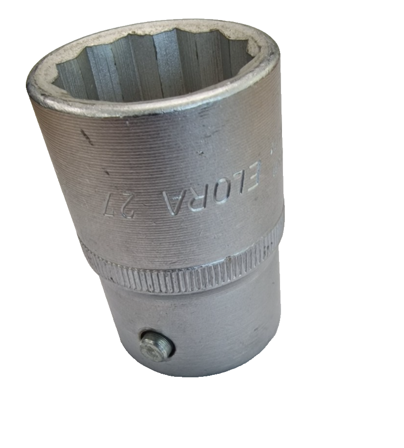 Elora Bi-Hexagon Socket, 3/4” Sq. Dr., 27mm
