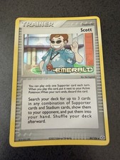 Scott 84/106 2005 EX Emerald Pokemon Card Reverse Holo Trainer Uncommon LP on eBay