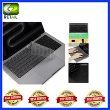 Keyboard Cover Skin for 2024-2021 MacBook Pro 14 inch 16 inch M4 M3 M2 M1 Pro...