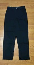 Y2K Stretch Riders Women's Black Straight Leg Jeans Size 6 W/28 Workwear