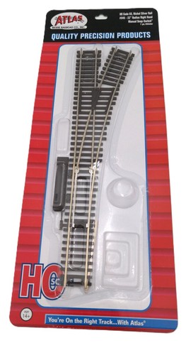 Interruptor manual derecho Atlas 0545 HO Code 83 níquel plata 22" | Condition: New