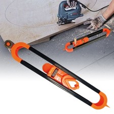 Woodworking Professional Carpenter Tool Profile Scribing Ruler Contour Gauge