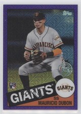 2020 Topps Purple 23/75 Mauricio Dubon #85TC-36 Rookie RC 0vl1