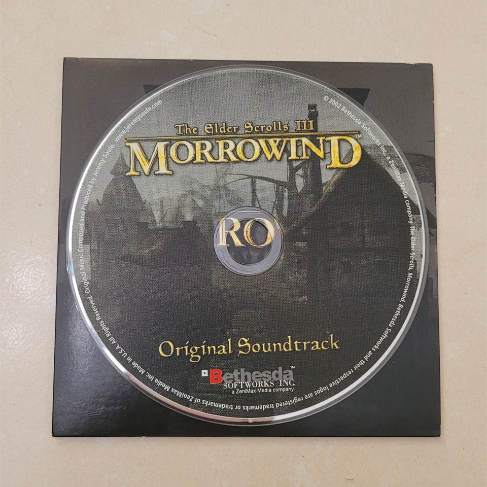 Elder Scrolls III: Morrowind Collector's Edition 2002 Original Soundtrack - Image 3 of 4