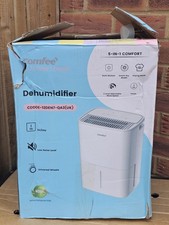 COMFEE' Aqua Dry 12L/Day Dehumidifier – 2.5L Water Tank | Quiet | Smart Dry | Co