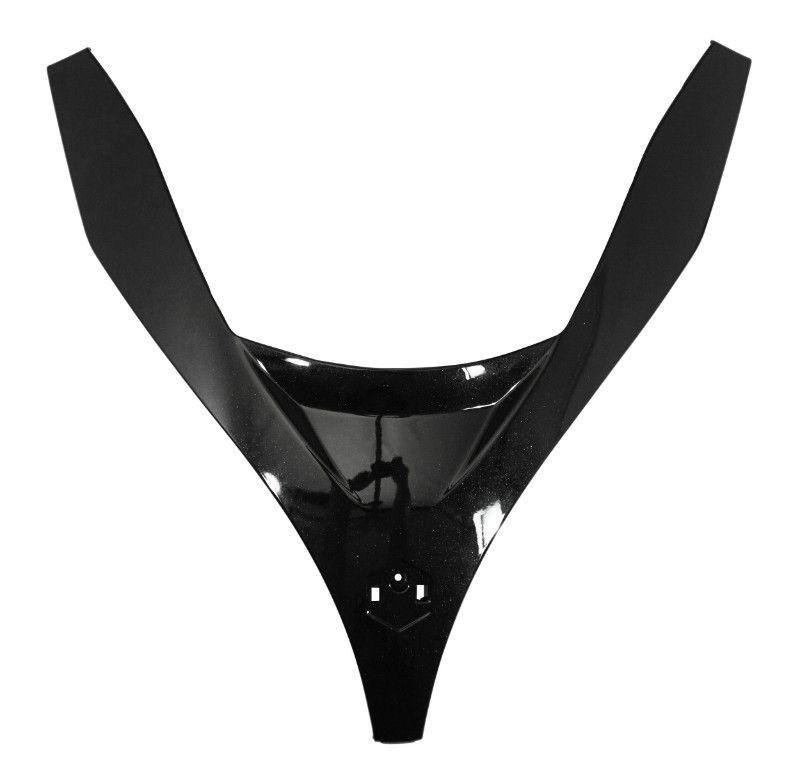 Remplacer cache avant Piaggio MP3 fissuré plastique origine noir 98-B