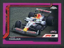 2025 ISACK HADJAR 206/250 TOPPS CHROME VISA CASH APP RACING BULLS FORMULA F1