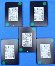LOT OF 5 SAMSUNG PM851 256GB 2.5" SSD MZ-7TE256D WIPED TESTED VERIFIED HEALTHY