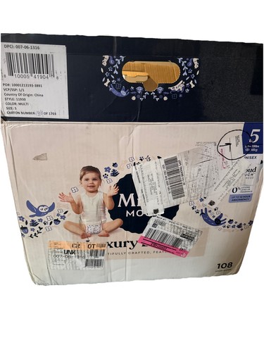 Millie Moon Luxury Disposable Diapers - Size 5 (1 Full. Other 2/3)