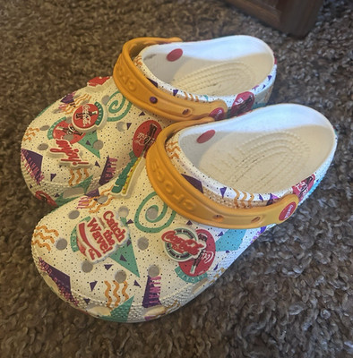 Crocs Clogs EU 38 mehrfarbig Coca-Cola Logo-Print Freizeitschuh