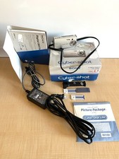 Sony Cyber-shot DSC-L1 4.1MP Vintage Digital Camera Box Set Tested Working