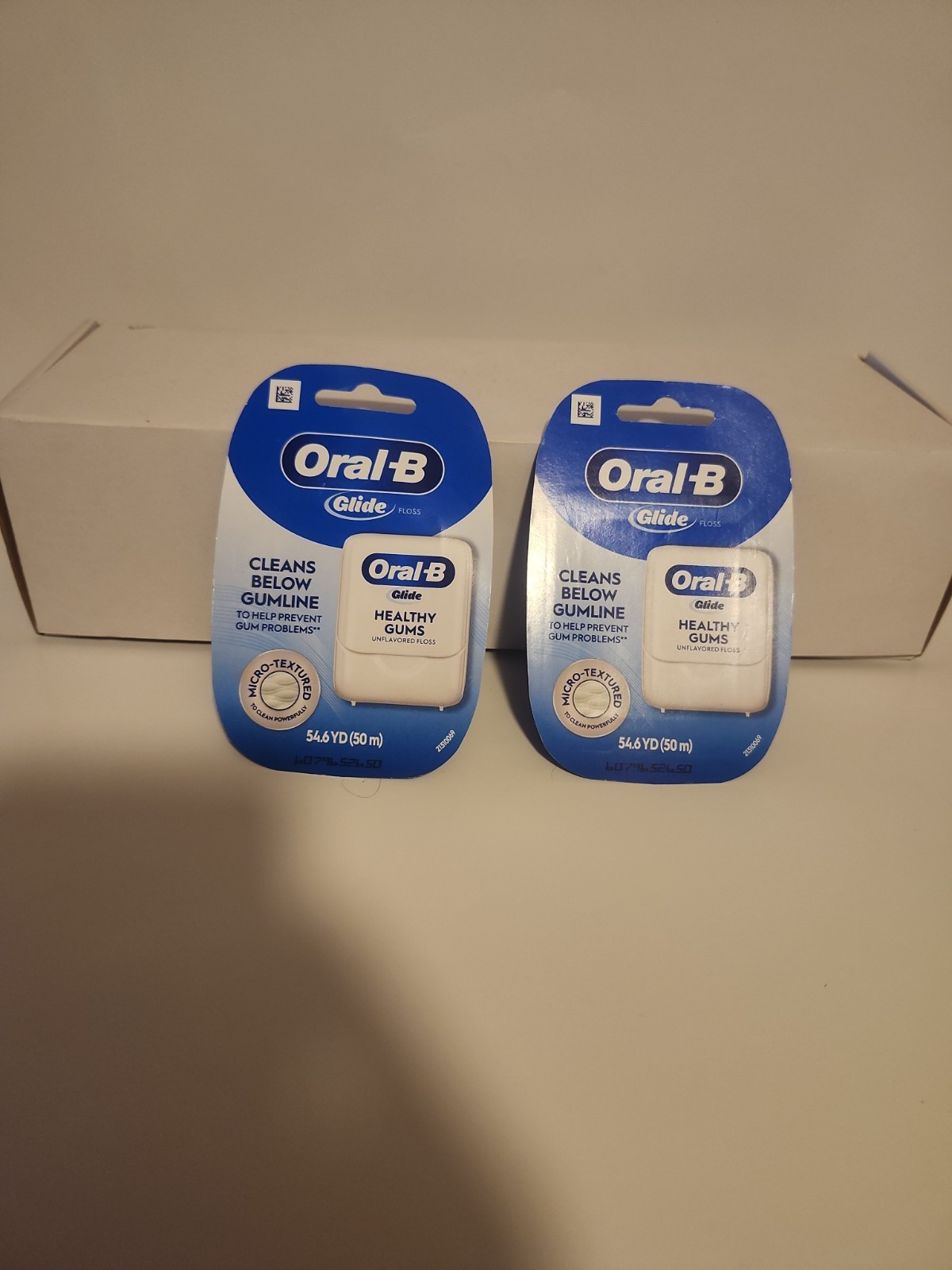 Oral-B Glide PRO HEALTH LOT OF 2 Dental Floss ORIGINAL OLD Version 54.6 yd EACH