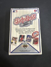 1991 Upper Deck Low Series Box 36 Packs Find The Nolan Jordan SP1 *1