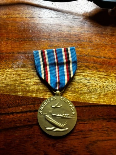 WW2 US Army Military Medal American Campaign Medal award 1941 1945
