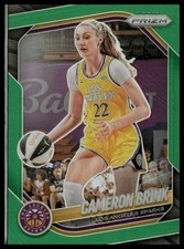 2025 Panini Prizm WNBA #87 Cameron Brink Green Prizms (i20086)