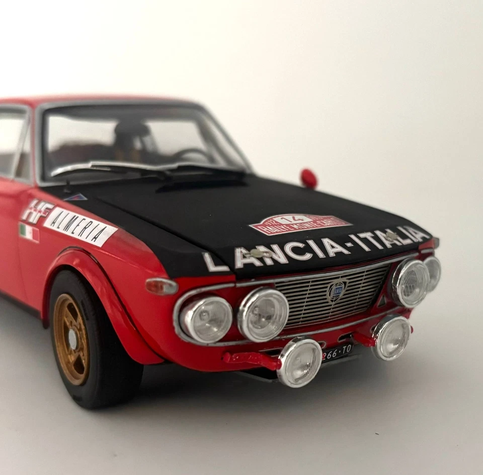 Lancia Fulvia HF Rally Monte Carlo Italeri 1-24 modellino kit auto rally legends - Immagine 3 di 4