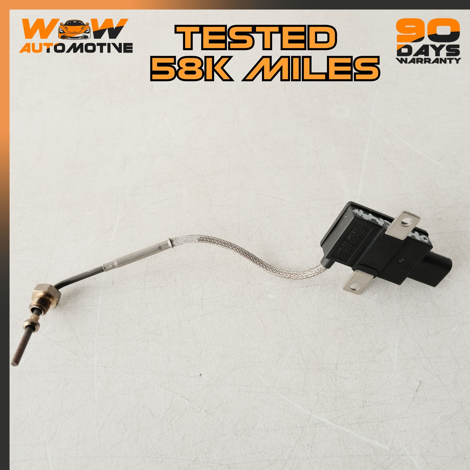 04-13 BENTLEY CONTINENTAL GTC GT RIGHT EXHAUST GAS TEMPERATURE SENSOR OEM