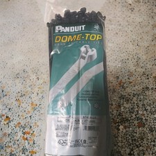 50 Panduit BT4LH-L0 Cable Ties 14.9inch Stainless Steel Barb 120lb DOME-TOP NEW