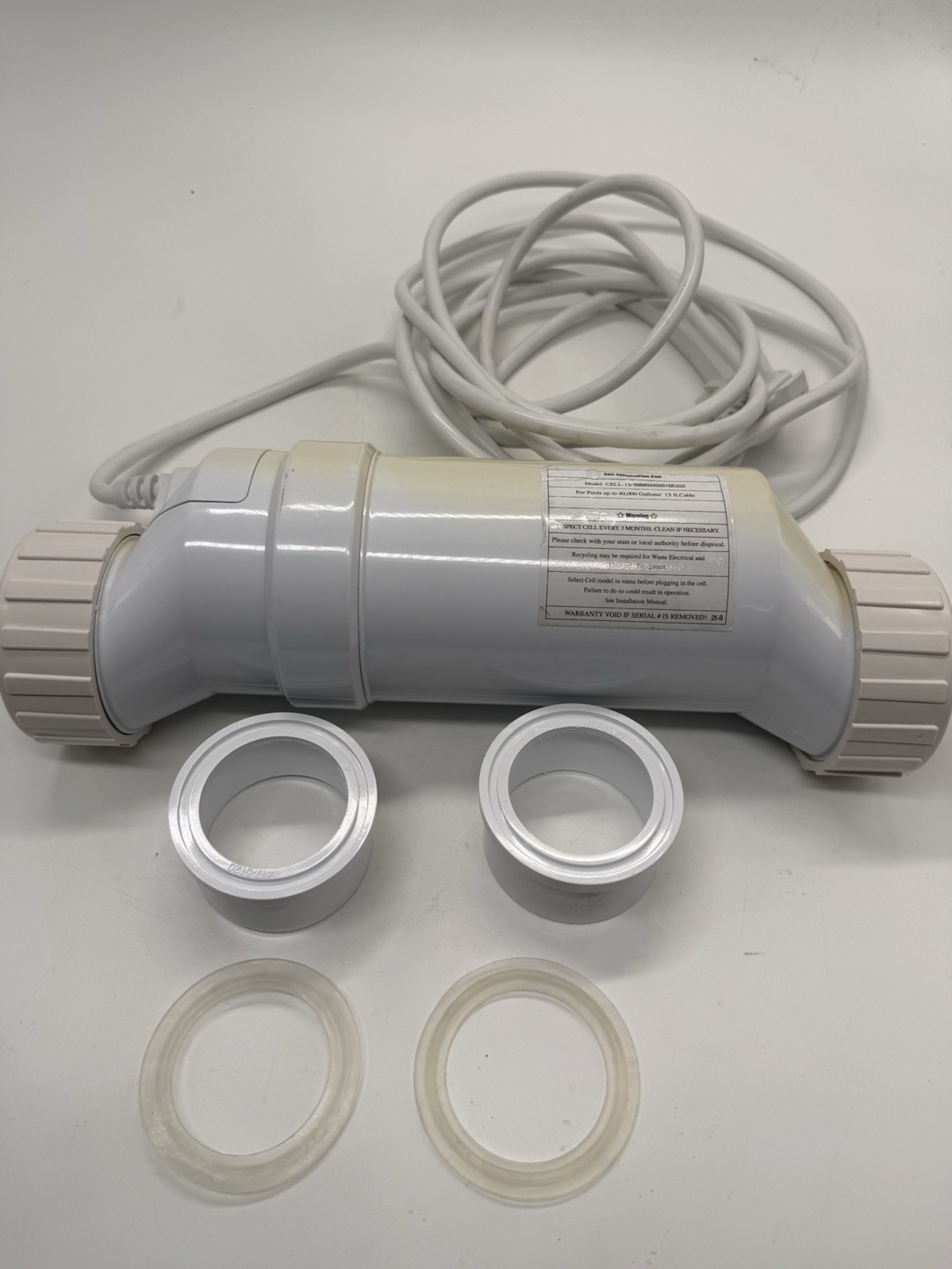 Salt Cell Water Pool Chlorinator System Replacement Fits Hayward Turbo Cell T15