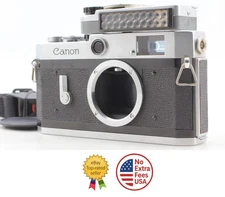 ▶️ [N MINT w/Light Meter Strap] Canon P Rangefinder 35mm Film Camera From JAPAN