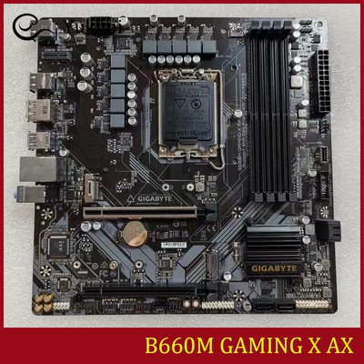 FOR GIGABYTE B660M GAMING X AX DDR5*4 LGA1700 192GB Micro ATX Ｍotherboard Test