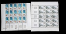 ANDORRE FRANCAIS FEUILLES 30 TIMBRES  N° 371  ET 372 NEUFS**. BONNE VALEUR