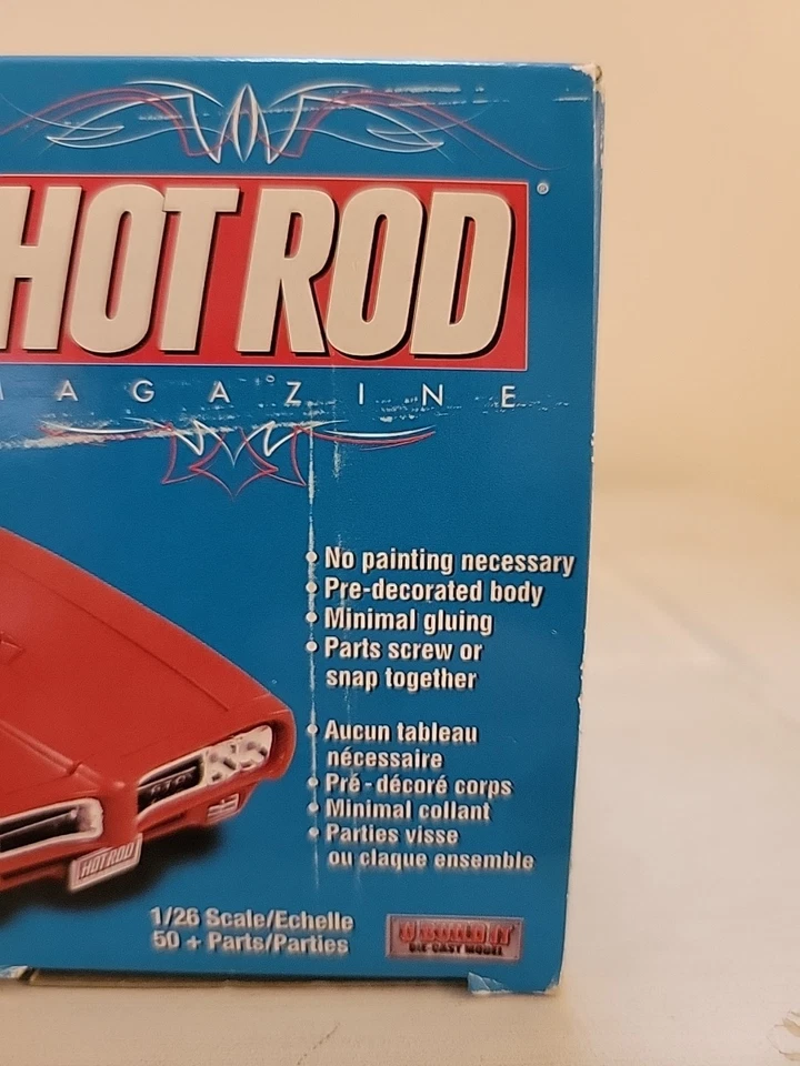 CLASSIC METAL WORKS 1969 PONTIAC GTO ASSEMBLY KIT 1/26 "THE JUDGE" - Image 4 of 4