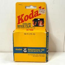 Kodak Ektachrome 160 High Speed Super 8 Color Movie Film 50 ft Expired: 1983