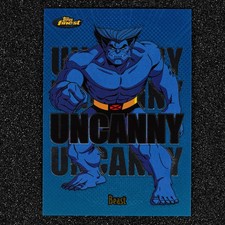 Beast 2025 Topps Finest X-Men '97 #97 SP Uncanny