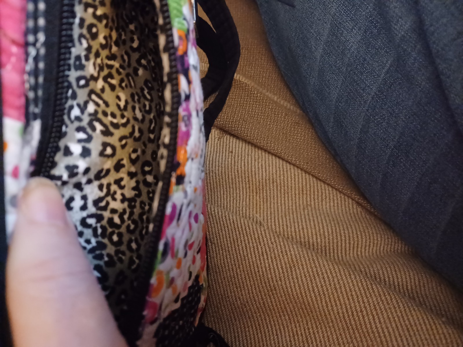 Donna Sharp Quilted Patchwork Multi Colored Small… - image 3