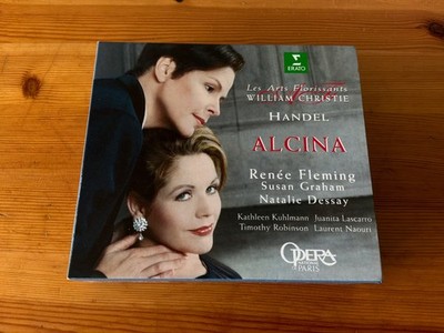 HÄNDEL ''Alcina'' R.FLEMING/S.GRAHAM... LIVE Opera National de Paris; 3CD-Box+Buch