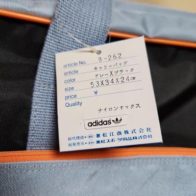 adidas バッグ 80s Vintage 80s Adidas Nylon Duffle Bag Red w/ White Trefoil RARE | eBay