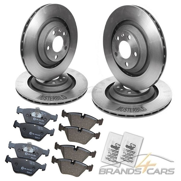 Atec Bremsscheiben BelÜFtet +BremsbelÄGe Vorne+Hinten FÜR Opel Zafira Tourer C-image