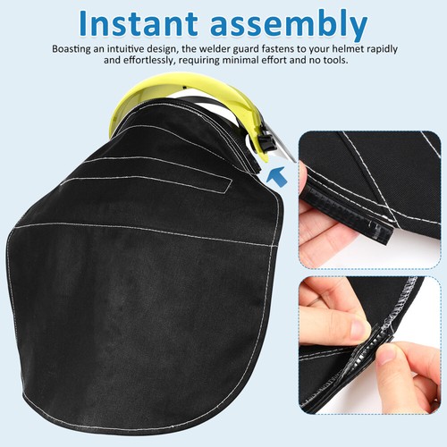 Welding Extension Welding Hood Extended Cover Welder Guard Rear % - Picture 10 of 11