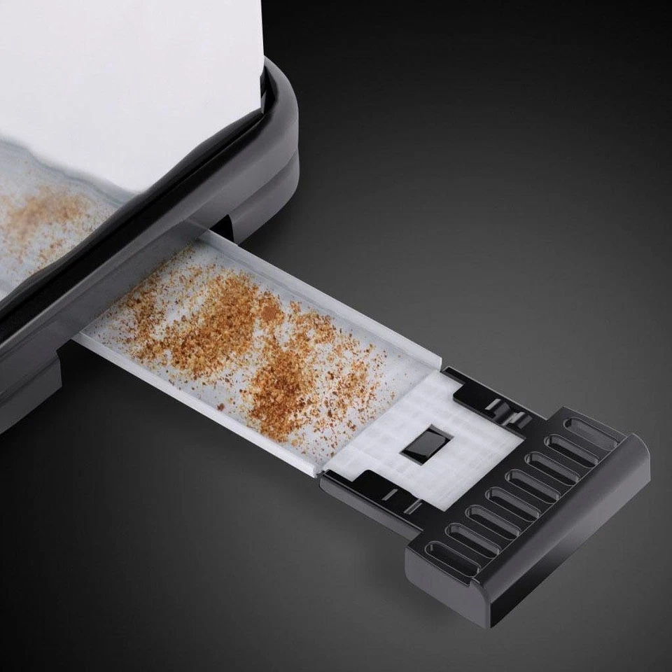 RUSSELL HOBBS Langschlitz-Toaster Victory Chester 23510-56 Edelstahl 1000W - Bild 4 von 4