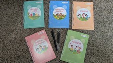 Magic Groove Handwriting Workbooks Set Alphabet Numbers Drawing Math Special Pen