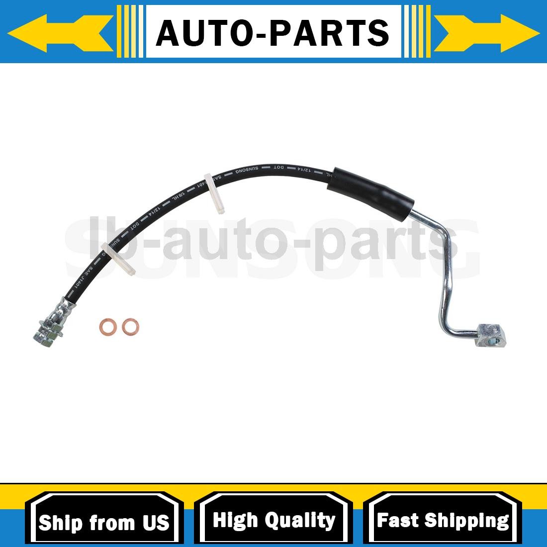 Front Left Brake Line Hose Sunsong For For Ford F-250 2005 2006 2007