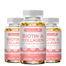 1-3x Biotin, Collagen - Anti-Aging, Support Healthy Hair, Nails  Skin120ct