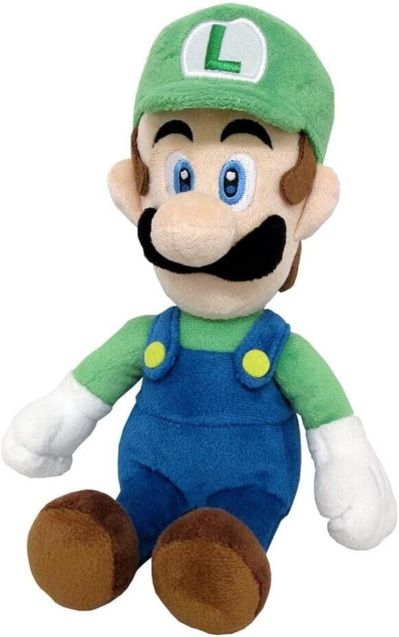 Super Mario All Star Luigi, 10"" - Little Buddy Plush