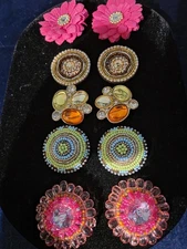 Lindsay Phillips Interchangeable Shoe Snaps Lot of 5 Pairs 