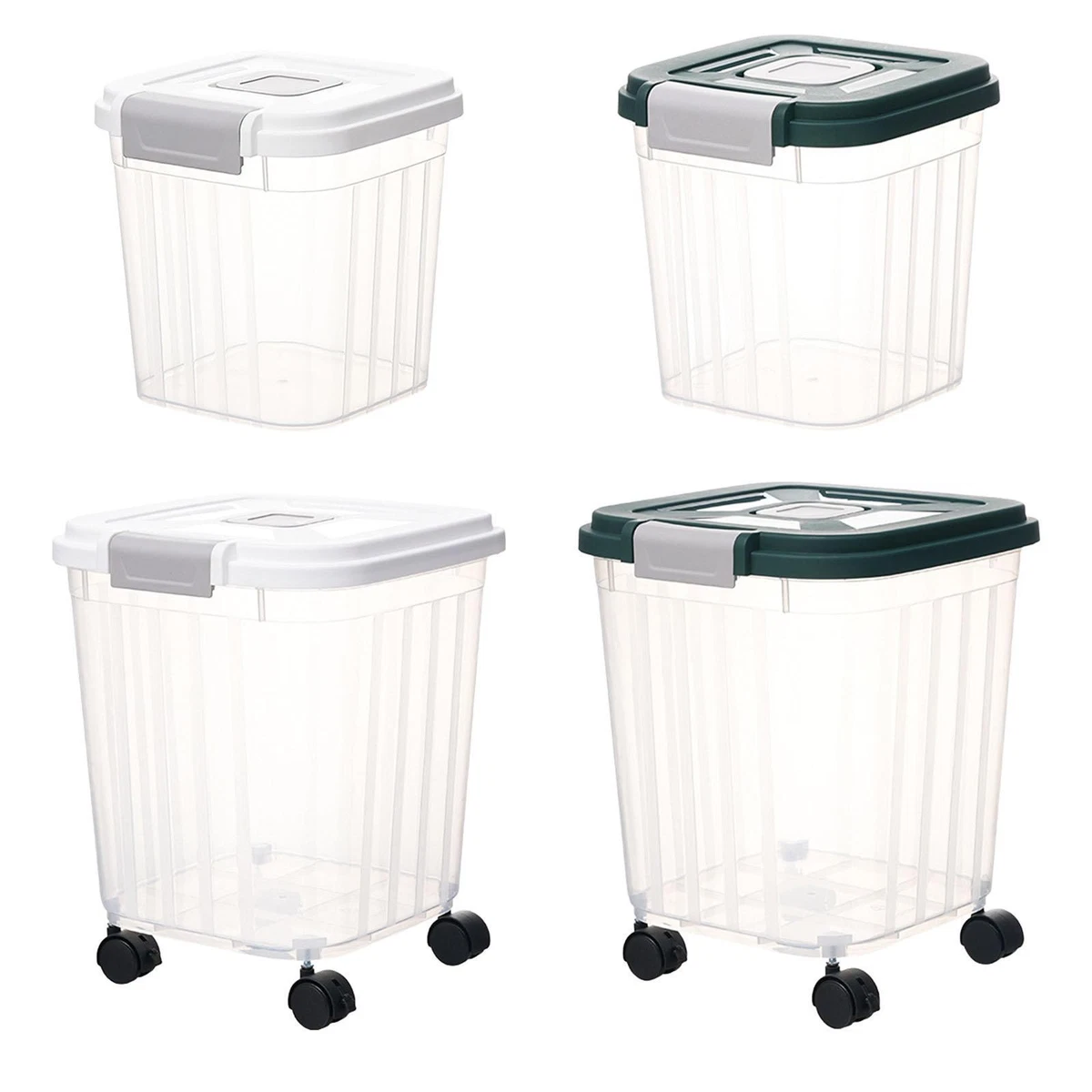 Contenitori ermetici rettangolari per alimenti in plastica - lt.3,00 - cm.26x18x12h | Leroy Merlin