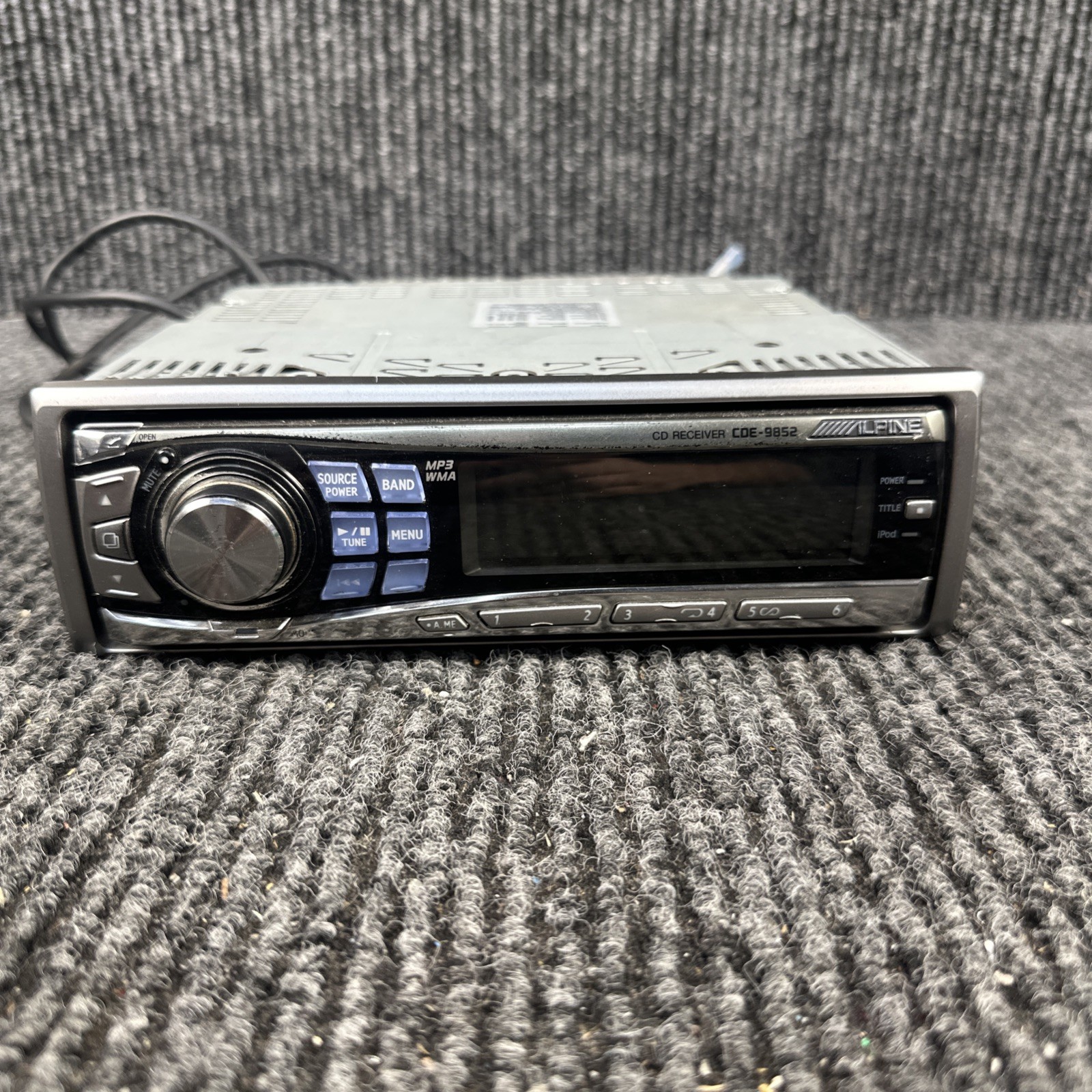 Cd Player Cde-9852 Untested As-is