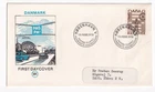 STAMP DENMARK "AUTOMOBILES" 50 ORE 1970 FIRST DAY COVER
