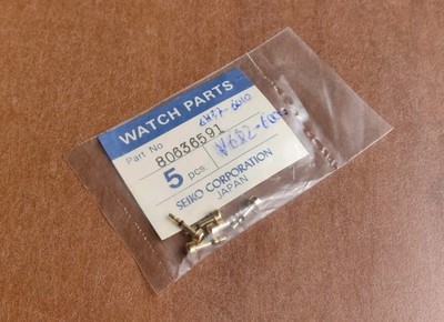 Vintage Uhr Seiko Pulsar 6M37-6010 V682-6000 Gold Knopf Teil 80636591