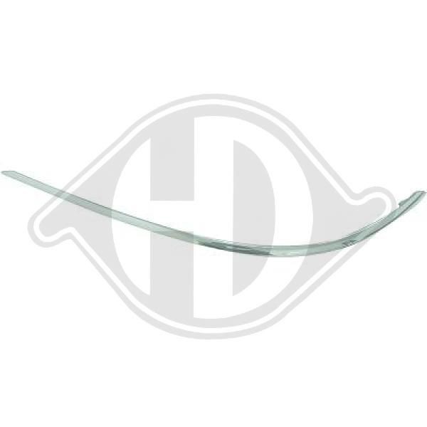 Zier Schutzleiste StossfÄNger Vorne Links Diederichs 1672163 FÜR-image