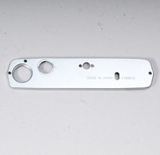 OLYMPUS CHROME REPLACEMENT BOTTOM PLATE FOR OM-1  OM-2 USED BUT CLEAN
